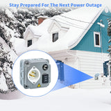 Outdoor Generator Transfer Switches, Briidea 15 Amp 120V Generator Manual Transfer Switch