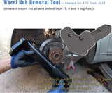 8629 Universal Wheel Hub Removal Tool Replace for ATD Tools, Compatible with All Axle Bolt Hubs (5, 6 and 8 Lug Hubs).