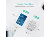Zendure Supermini 10,000mAh USB-C PD Portable Charger – Silver