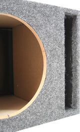 Car Audio Single 15 Vented Subwoofer Stereo Sub Box Ported Enclosure 3/4 MDF