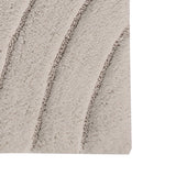 Knightsbridge Diamond 220 GSF Non Skid Back Bath Rug 17 x 24 – Ivory