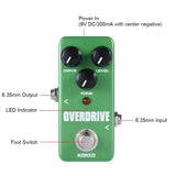 KOKKO FOD3 Mini Overdrive Pedal Portable Guitar Effect Pedal